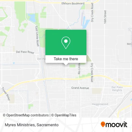 Mapa de Myres Ministries
