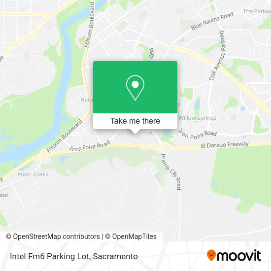 Intel Fm6 Parking Lot map