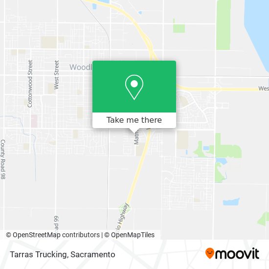 Tarras Trucking map