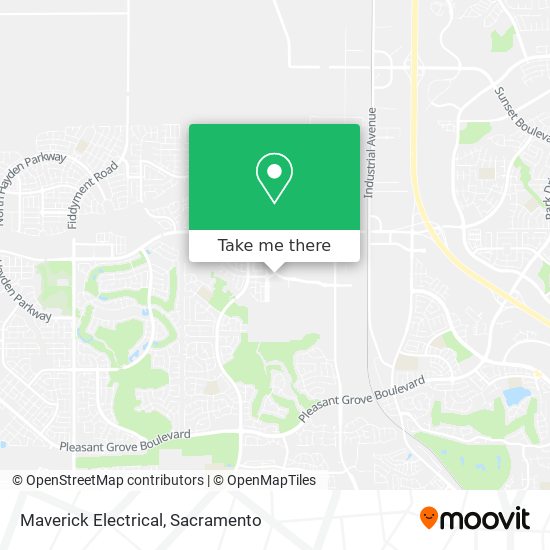 Maverick Electrical map