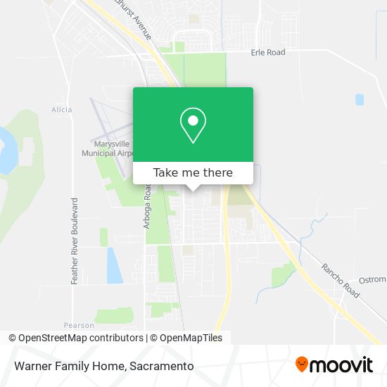 Mapa de Warner Family Home