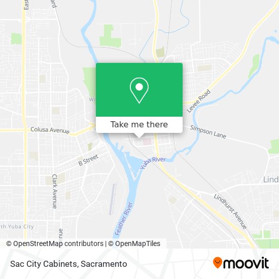 Sac City Cabinets map