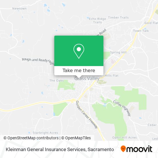 Kleinman General Insurance Services map