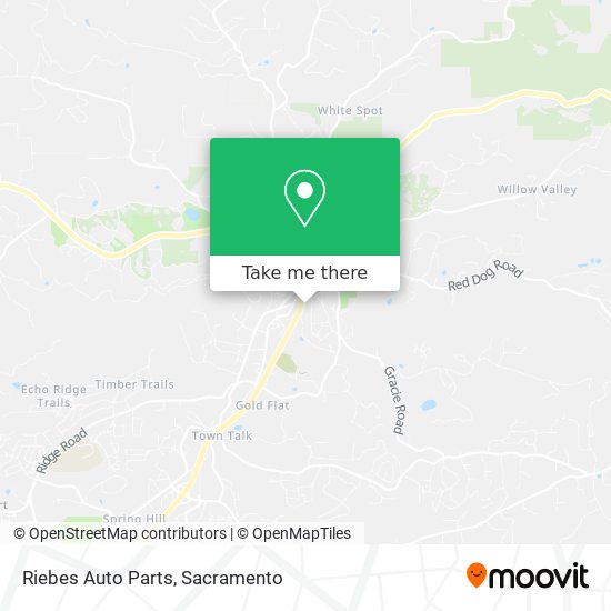 Riebes Auto Parts map