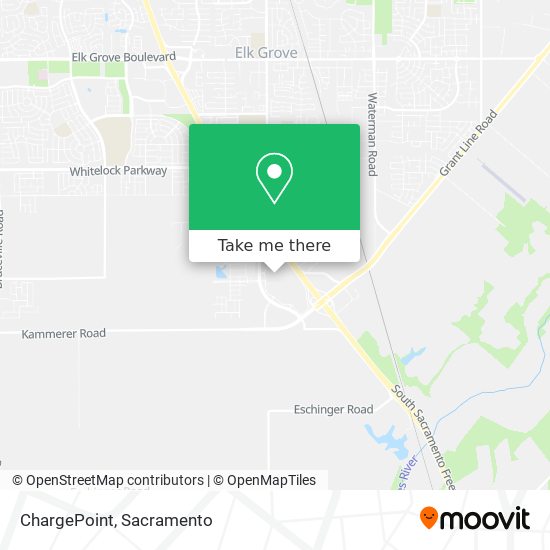 Mapa de ChargePoint