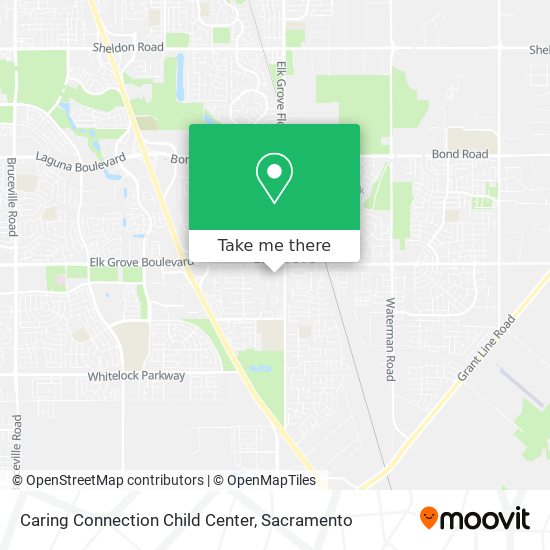 Caring Connection Child Center map