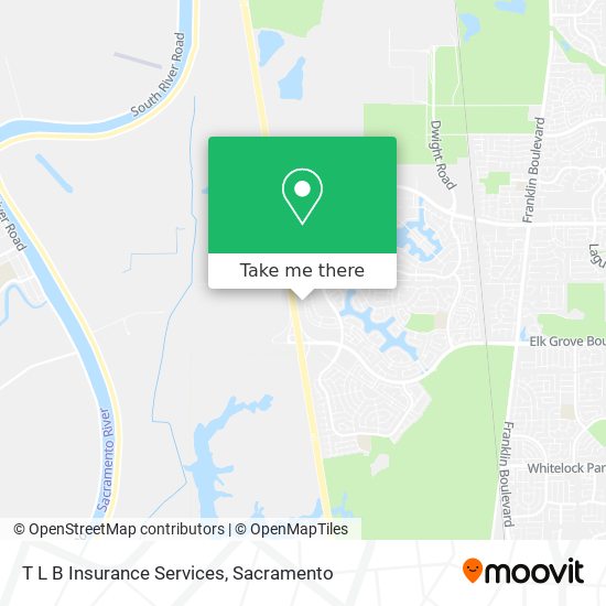 T L B Insurance Services map