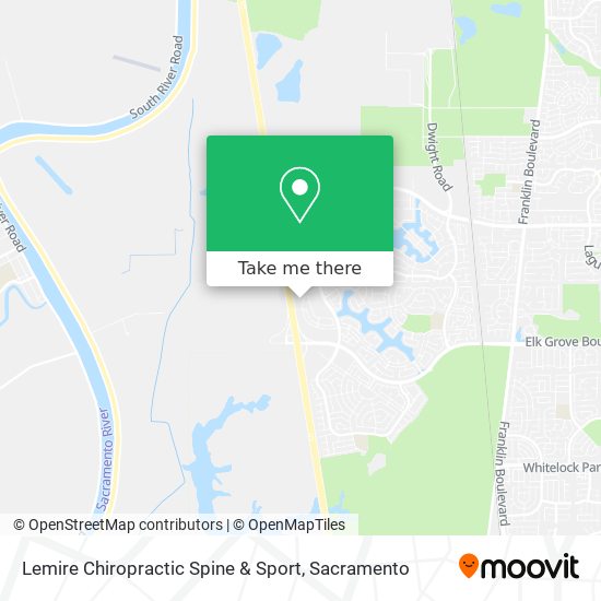 Mapa de Lemire Chiropractic Spine & Sport