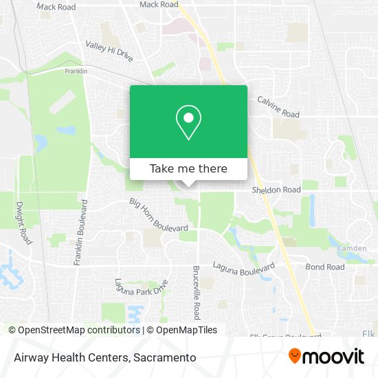 Airway Health Centers map