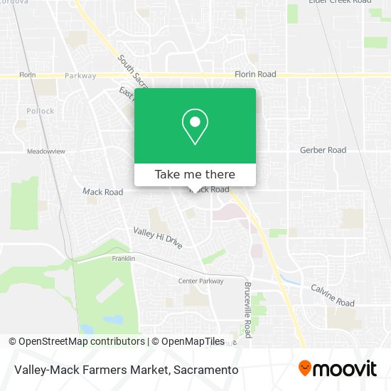 Valley-Mack Farmers Market map