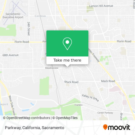 Mapa de Parkway, California