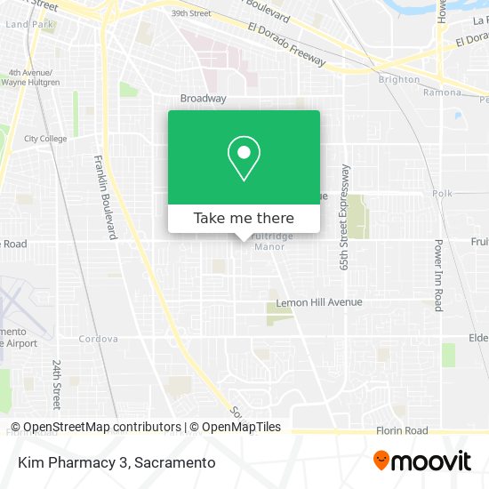 Kim Pharmacy 3 map