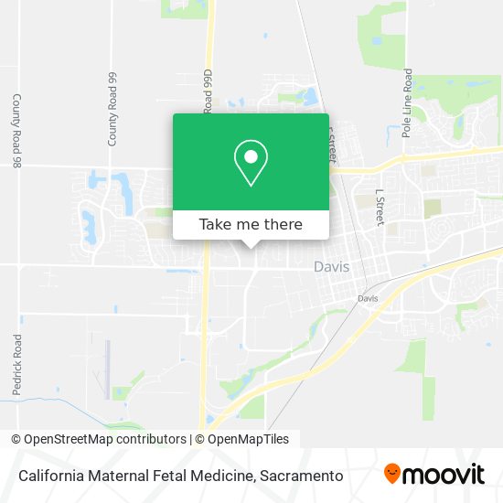 California Maternal Fetal Medicine map