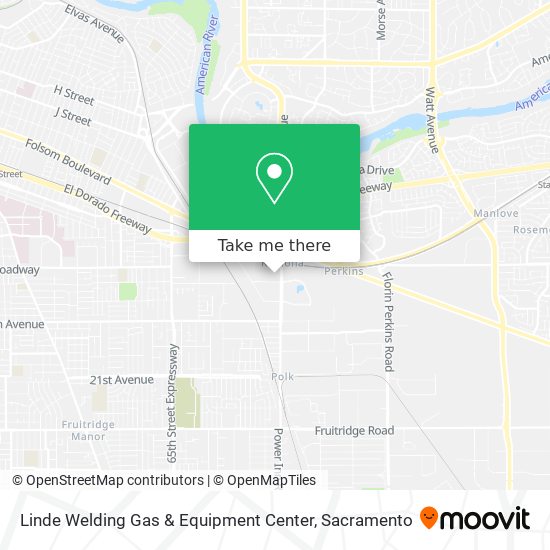 Linde Welding Gas & Equipment Center map
