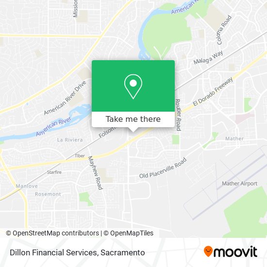 Mapa de Dillon Financial Services