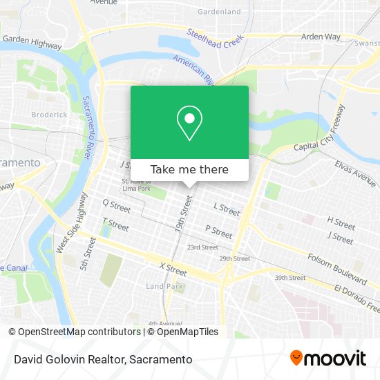 David Golovin Realtor map