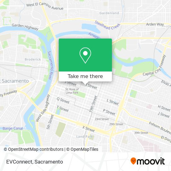 EVConnect map