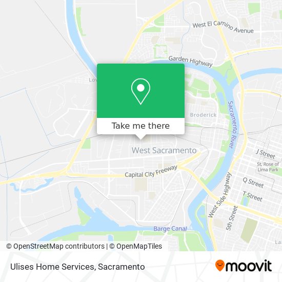 Mapa de Ulises Home Services