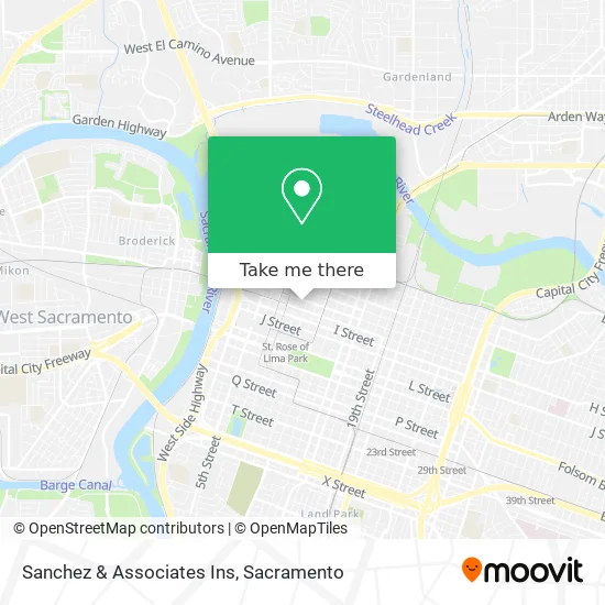 Sanchez & Associates Ins map