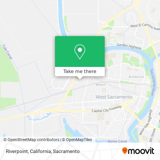 Mapa de Riverpoint, California