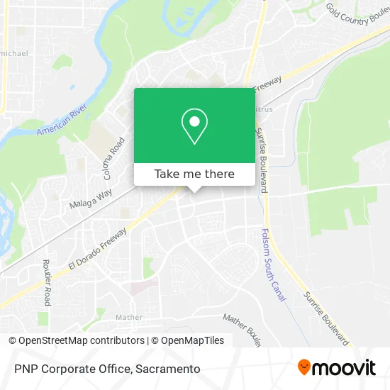 PNP Corporate Office map