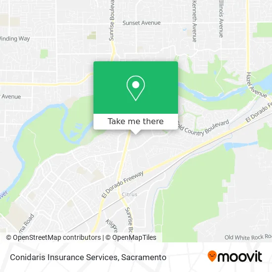 Conidaris Insurance Services map