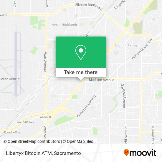 Libertyx Bitcoin ATM map