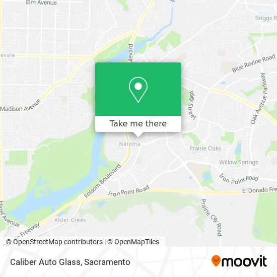 Caliber Auto Glass map