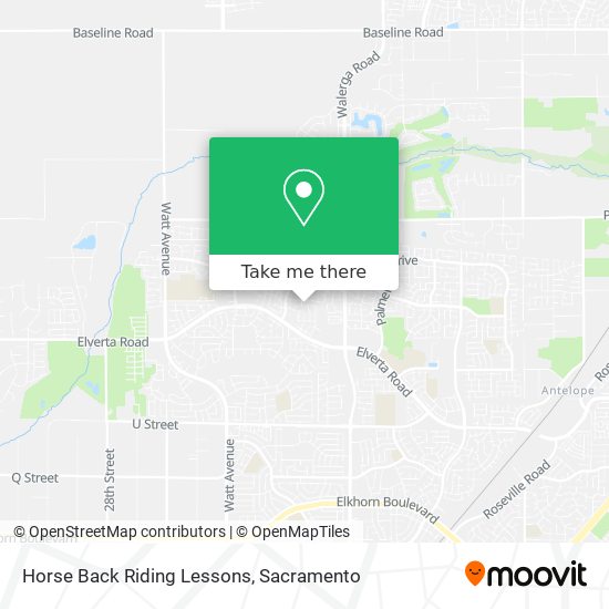 Mapa de Horse Back Riding Lessons