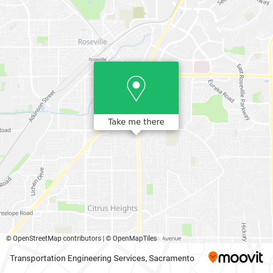 Mapa de Transportation Engineering Services