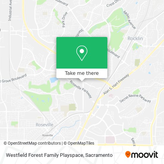 Mapa de Westfield Forest Family Playspace