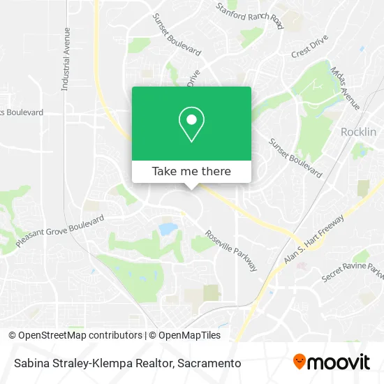 Sabina Straley-Klempa Realtor map