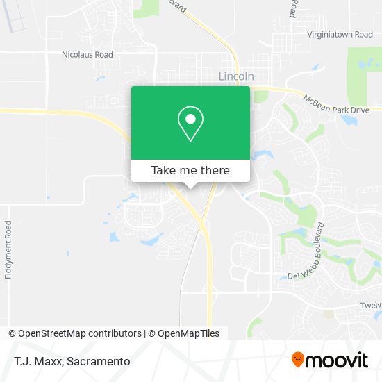 T.J. Maxx map