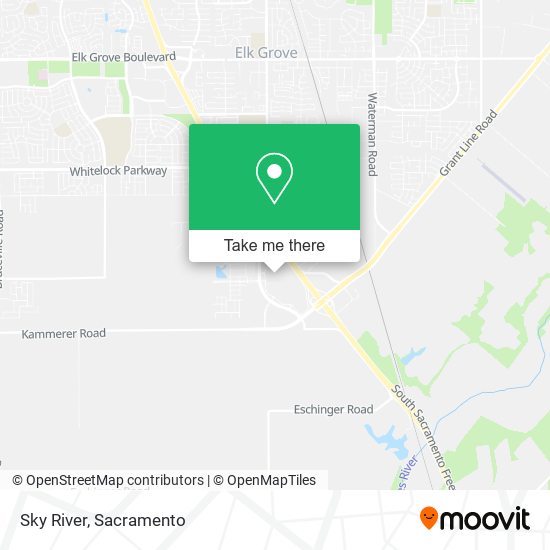 Sky River map