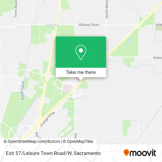 Mapa de Exit 57/Leisure Town Road/W