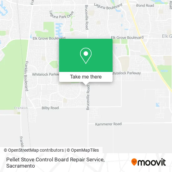 Pellet Stove Control Board Repair Service map