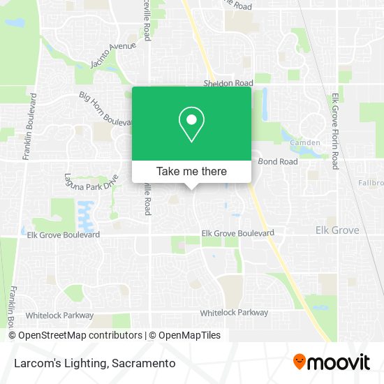 Larcom's Lighting map