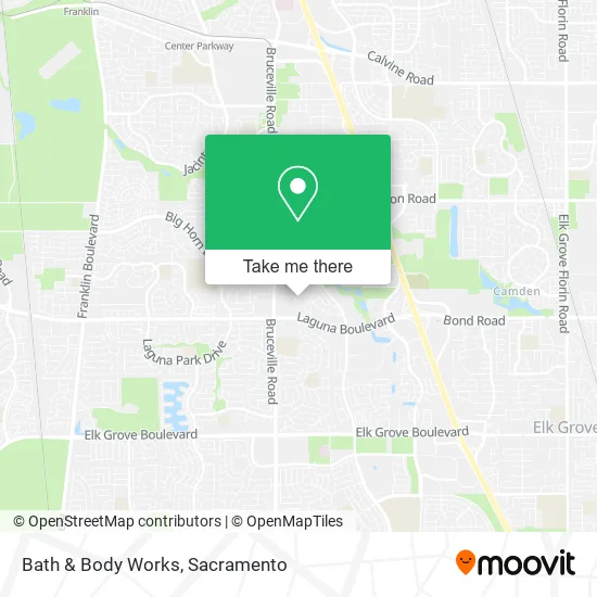 Bath & Body Works map