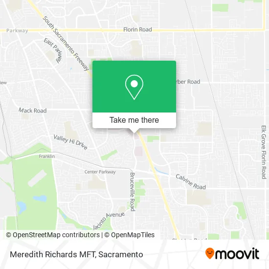 Meredith Richards MFT map