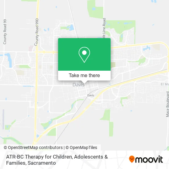 ATR-BC Therapy for Children, Adolescents & Families map