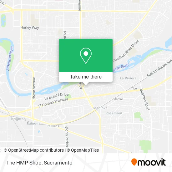 Mapa de The HMP Shop