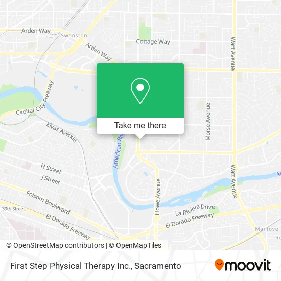 First Step Physical Therapy Inc. map