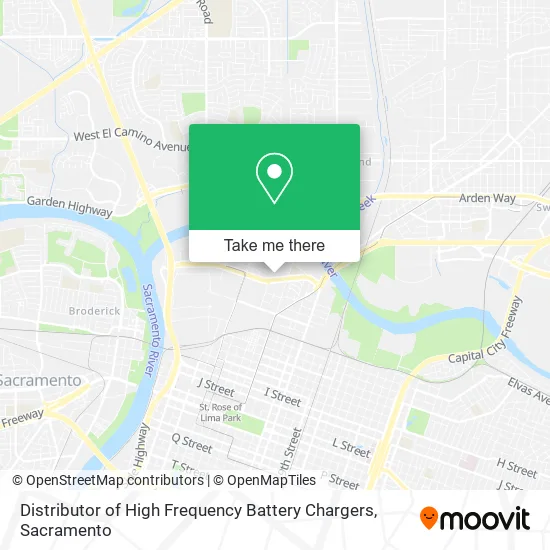 Distributor of High Frequency Battery Chargers map