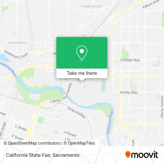 California State Fair map