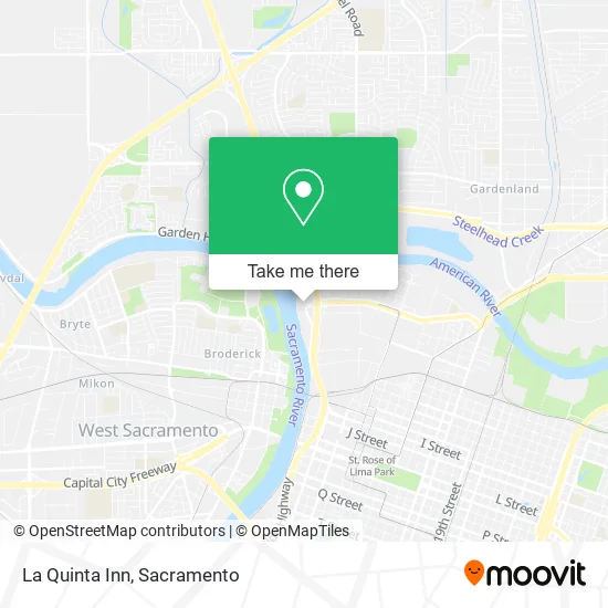 Mapa de La Quinta Inn