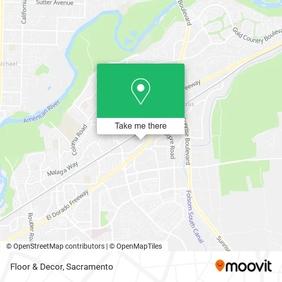 Mapa de Floor & Decor