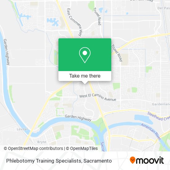 Mapa de Phlebotomy Training Specialists