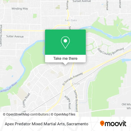 Mapa de Apex Predator Mixed Martial Arts