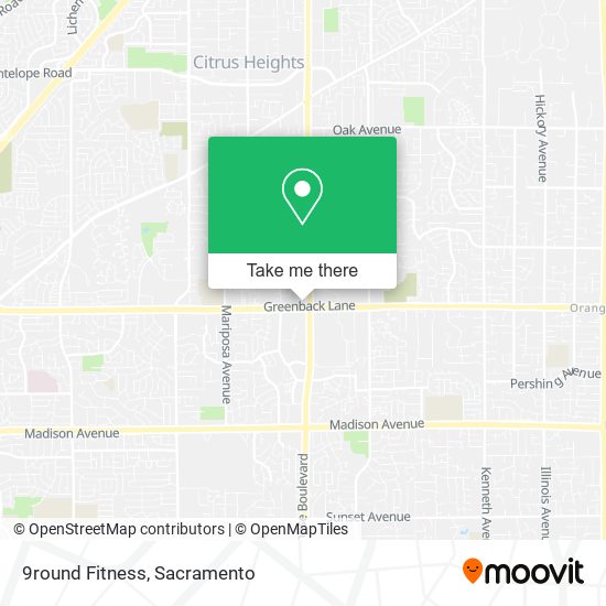 9round Fitness map