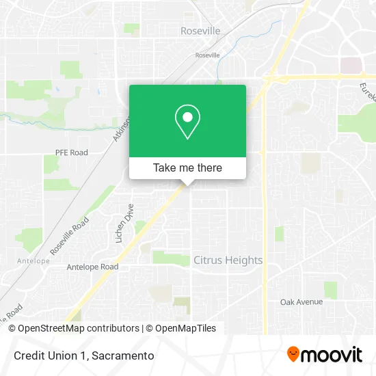 Credit Union 1 map